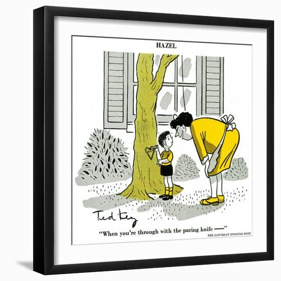 Hazel Cartoon-Ted Key-Framed Giclee Print