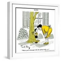 Hazel Cartoon-Ted Key-Framed Giclee Print