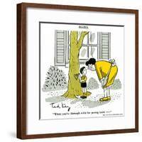 Hazel Cartoon-Ted Key-Framed Giclee Print