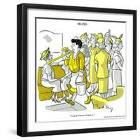 Hazel Cartoon-Ted Key-Framed Giclee Print