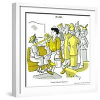 Hazel Cartoon-Ted Key-Framed Giclee Print