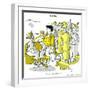 Hazel Cartoon-Ted Key-Framed Giclee Print