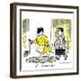 Hazel Cartoon-Ted Key-Framed Giclee Print