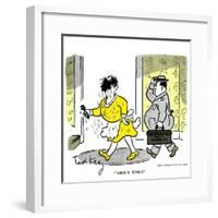 Hazel Cartoon-Ted Key-Framed Giclee Print