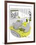 Hazel Cartoon-Ted Key-Framed Giclee Print