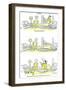 Hazel Cartoon-Ted Key-Framed Giclee Print