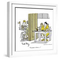 Hazel Cartoon-Ted Key-Framed Giclee Print