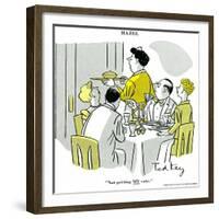 Hazel Cartoon-Ted Key-Framed Giclee Print