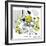 Hazel Cartoon-Ted Key-Framed Giclee Print