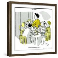 Hazel Cartoon-Ted Key-Framed Giclee Print