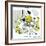 Hazel Cartoon-Ted Key-Framed Giclee Print