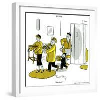 Hazel Cartoon-Ted Key-Framed Giclee Print