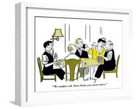 Hazel Cartoon-Ted Key-Framed Giclee Print