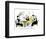 Hazel Cartoon-Ted Key-Framed Giclee Print