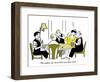 Hazel Cartoon-Ted Key-Framed Giclee Print