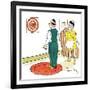 Hazel Cartoon-Ted Key-Framed Giclee Print