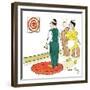 Hazel Cartoon-Ted Key-Framed Giclee Print