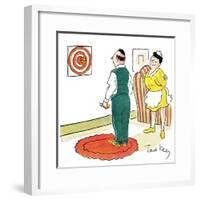 Hazel Cartoon-Ted Key-Framed Giclee Print