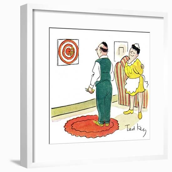 Hazel Cartoon-Ted Key-Framed Giclee Print