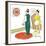 Hazel Cartoon-Ted Key-Framed Giclee Print