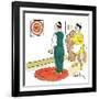 Hazel Cartoon-Ted Key-Framed Giclee Print