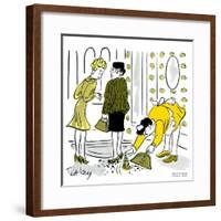 Hazel Cartoon-Ted Key-Framed Giclee Print