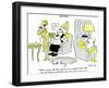 Hazel Cartoon-Ted Key-Framed Giclee Print