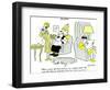 Hazel Cartoon-Ted Key-Framed Giclee Print