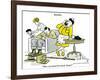 Hazel Cartoon-Ted Key-Framed Giclee Print