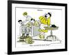 Hazel Cartoon-Ted Key-Framed Giclee Print