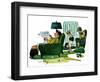 Hazel Cartoon-Ted Key-Framed Giclee Print