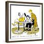 Hazel Cartoon-Ted Key-Framed Giclee Print