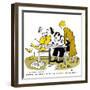 Hazel Cartoon-Ted Key-Framed Giclee Print