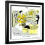 Hazel Cartoon-Ted Key-Framed Giclee Print