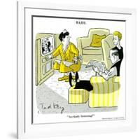 Hazel Cartoon-Ted Key-Framed Giclee Print