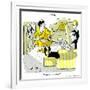 Hazel Cartoon-Ted Key-Framed Giclee Print