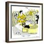 Hazel Cartoon-Ted Key-Framed Giclee Print