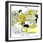 Hazel Cartoon-Ted Key-Framed Giclee Print