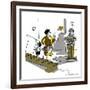 Hazel Cartoon-Ted Key-Framed Giclee Print