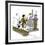 Hazel Cartoon-Ted Key-Framed Giclee Print