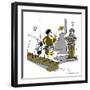 Hazel Cartoon-Ted Key-Framed Giclee Print