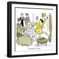 Hazel Cartoon-Ted Key-Framed Giclee Print