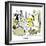 Hazel Cartoon-Ted Key-Framed Giclee Print