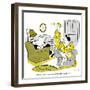 Hazel Cartoon-Ted Key-Framed Giclee Print