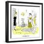 Hazel Cartoon-Ted Key-Framed Premium Giclee Print