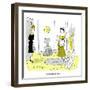 Hazel Cartoon-Ted Key-Framed Giclee Print