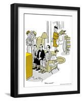 Hazel Cartoon-Ted Key-Framed Giclee Print