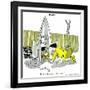 Hazel Cartoon-Ted Key-Framed Giclee Print