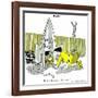 Hazel Cartoon-Ted Key-Framed Giclee Print