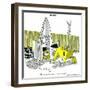 Hazel Cartoon-Ted Key-Framed Giclee Print